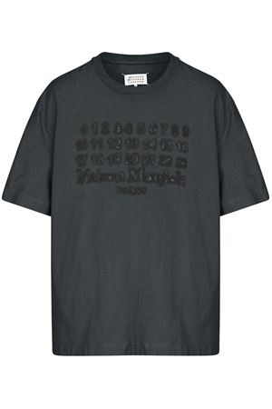 T-shirt in cotone nero MAISON MARGIELA | S50GC0705S24567969